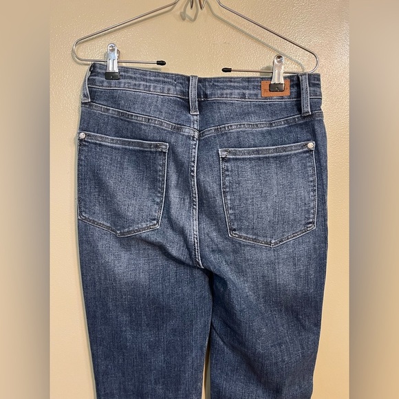 Judy Blue Slim Boot Cut Size Splits Women's Blue Jeans Size 30 - Picture 8 of 12